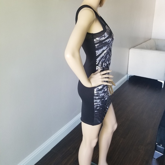 NWT 2B Bebe Sleeveless Mini Dress - Picture 2 of 7